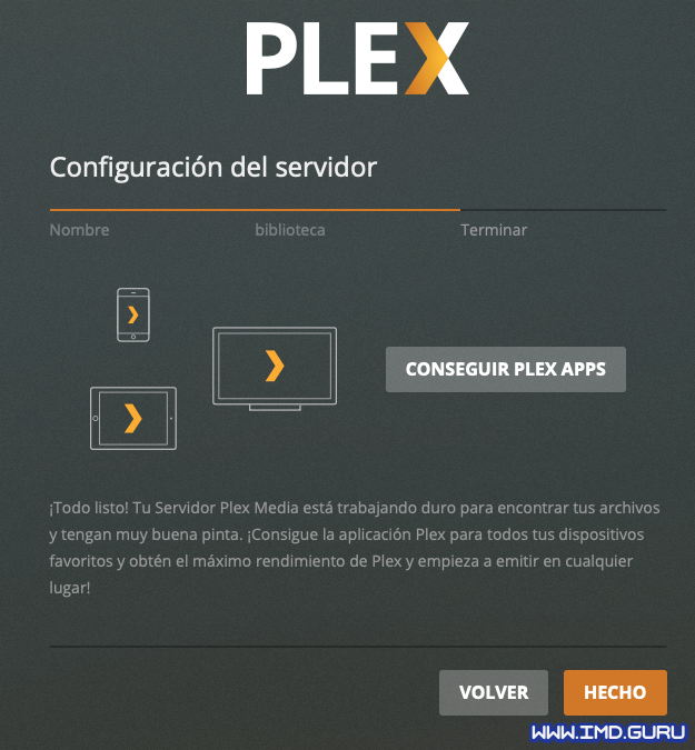 Aplicaciones Plex