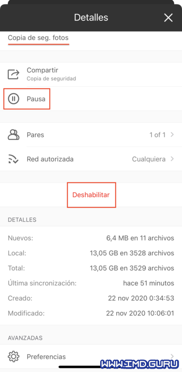 Resilio Sync detalles