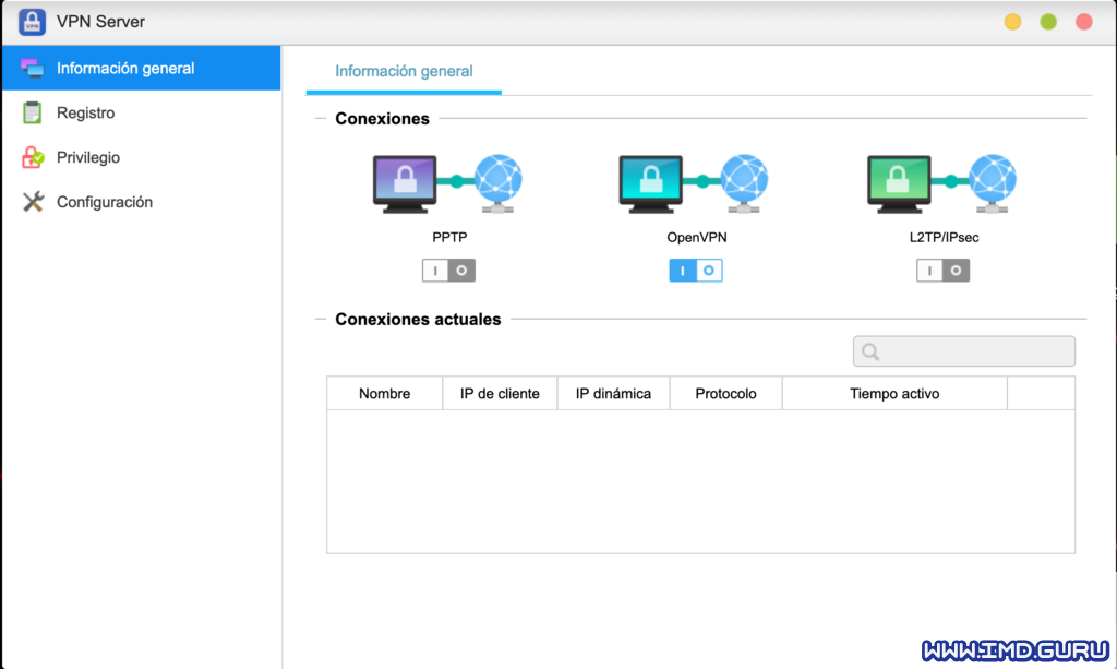 Activar OpenVPN