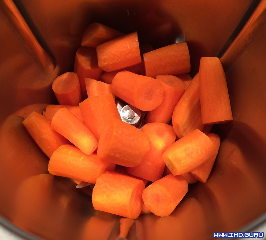 zanahorias en trozos