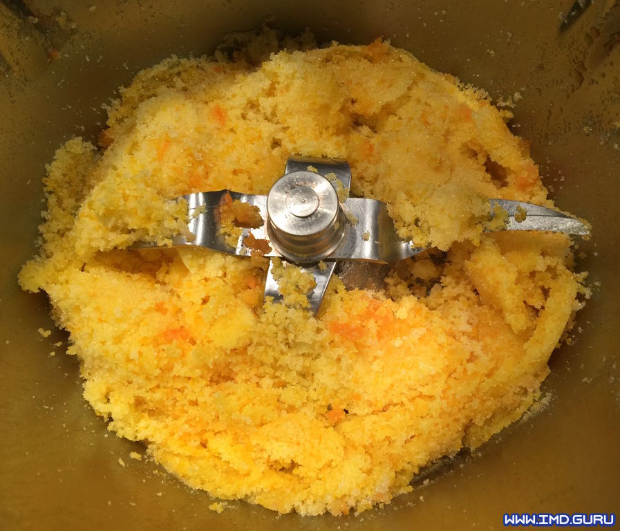 pulverizados azucar y piel de naranja