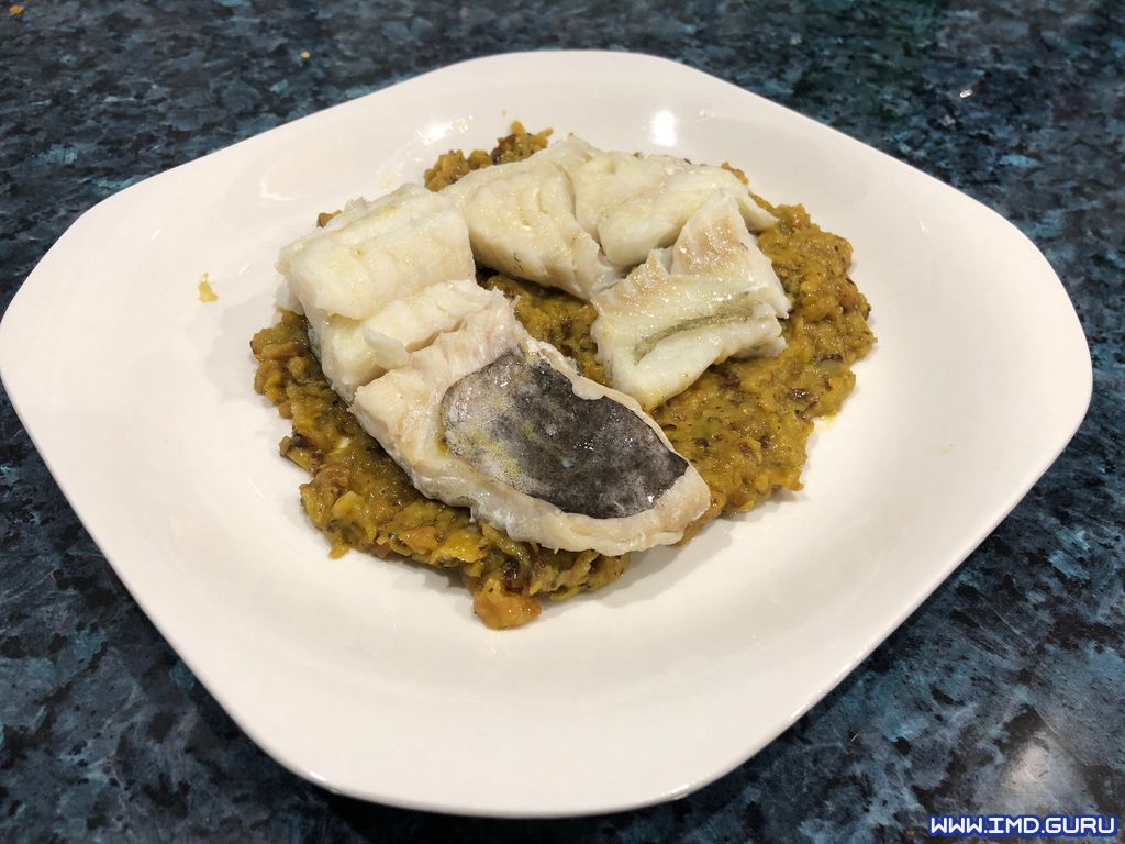 Bacalao al ajoarriero con patatas